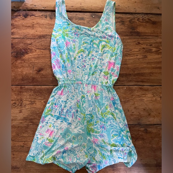 Lilly Pulitzer Analee Romper - Picture 9 of 9